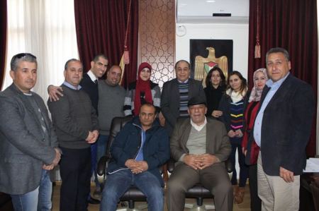 رمضان يكرم المتبرعين والمتطوعين في مشروع صرح الشهيد